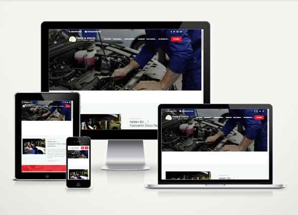 Oto Servis Sitesi Soft Sunday v3